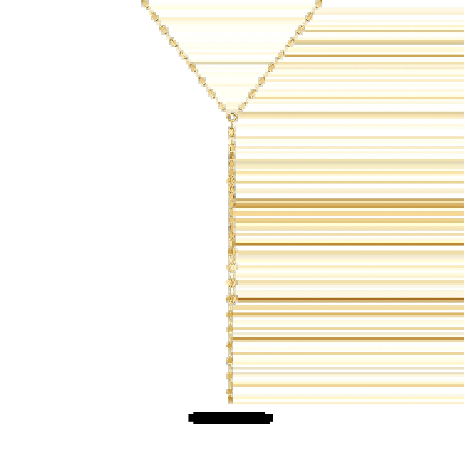 Demure Chain Lariat