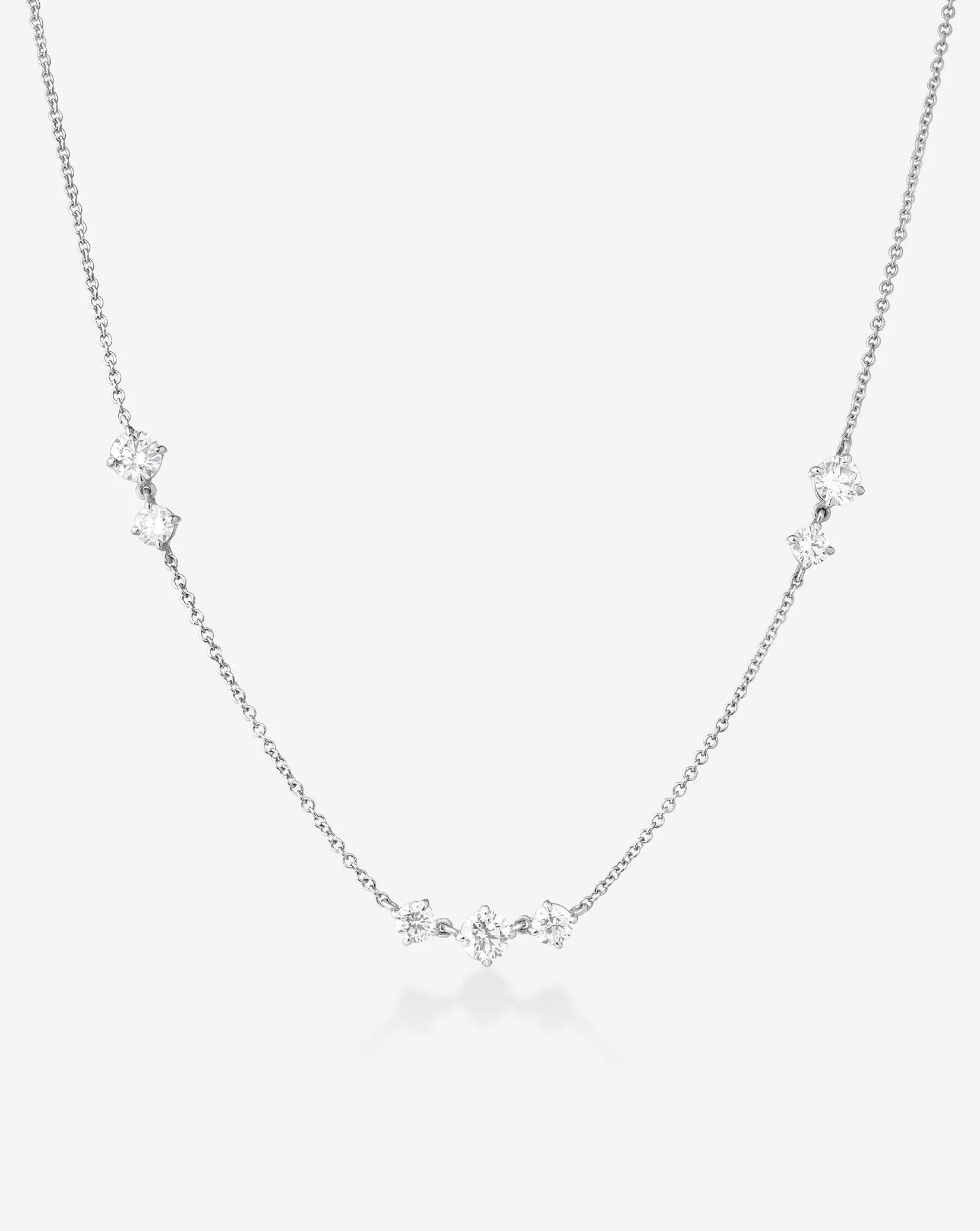 Dazzling Starlight Lab Diamond Necklace - Shine Bright Every Day!.
