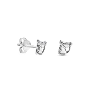 Sterling Silver Horse Stud Earrings | 7Mm Horse Earring | Charming Animal Jewellery | Perfect Horse Lovers Gift & Equestrian Accessory