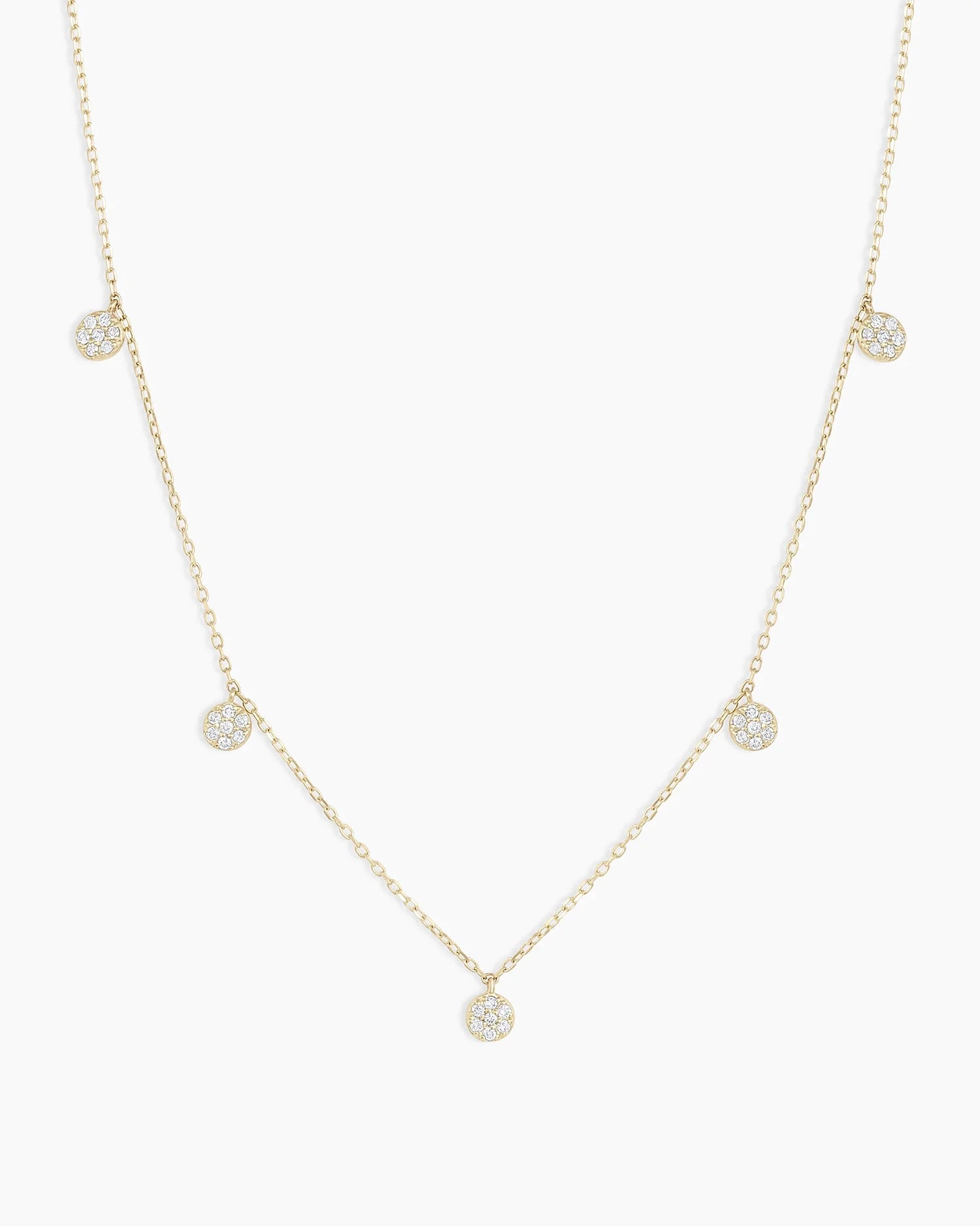 Diamond Pavé Flutter Necklace