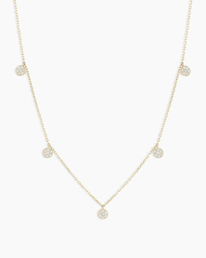 Diamond Pavé Flutter Necklace