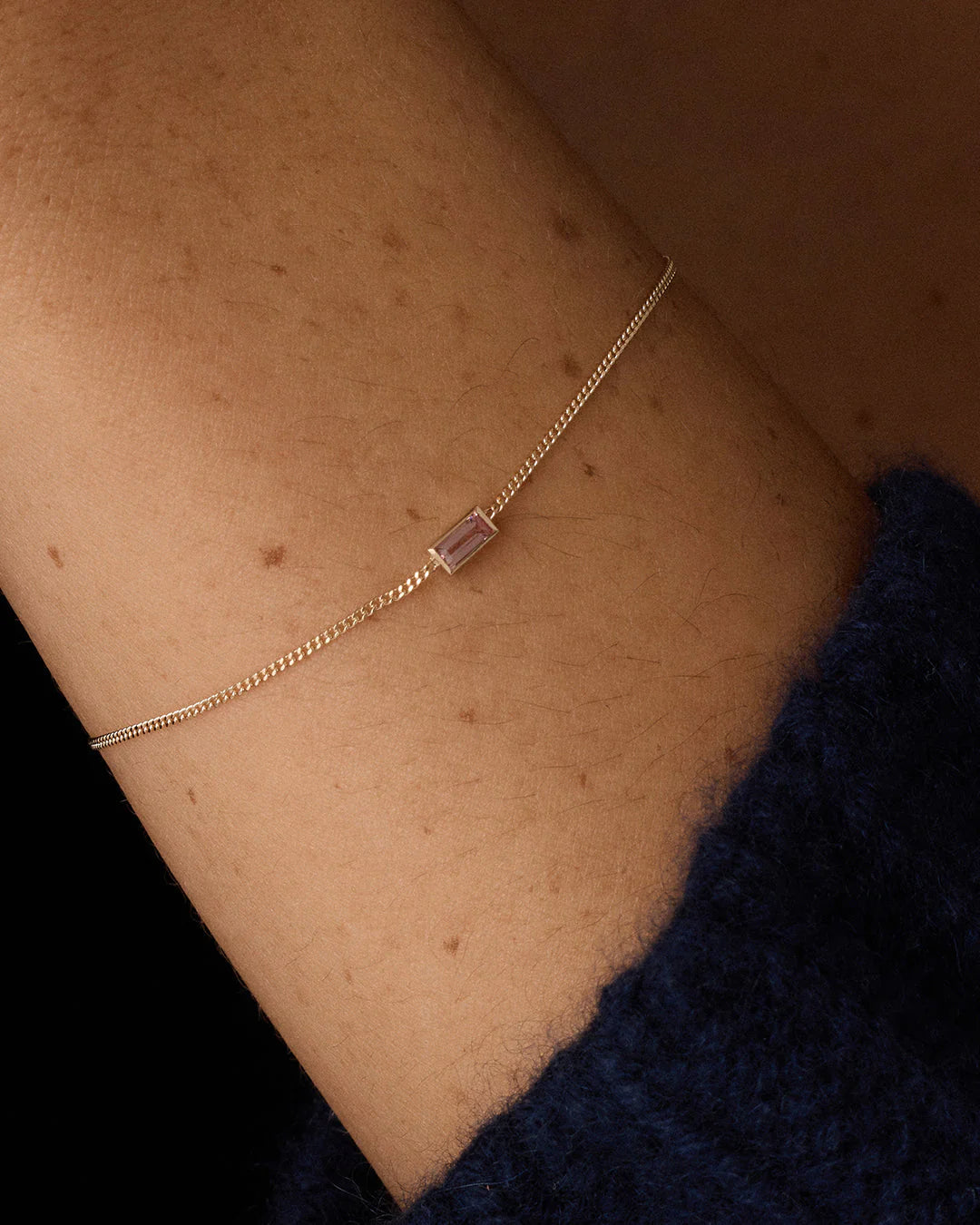 14K Gold Wilder Birthstone Bracelet