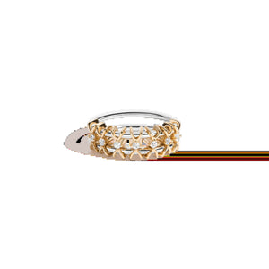 Kinetic Two-Tone Ring NikNenz™ Premium Gold & Diamonds