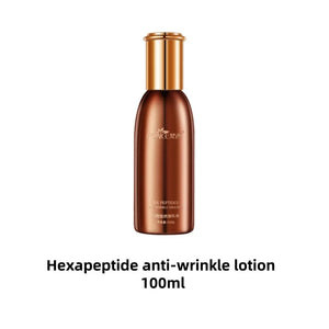 5PCS  Hexapeptide Firming Anti-Aging Beauty Set Contains Facial Cleanser Serum Toner Anti-Wrinkle Cream Women Face Care Kit