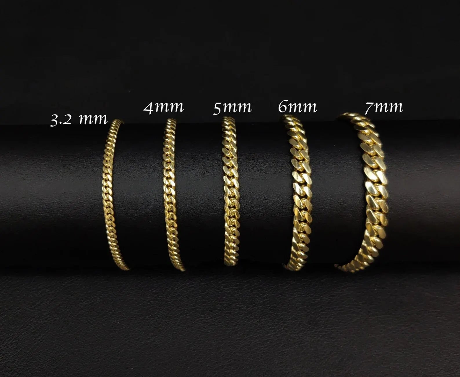 10K Real SOLID Gold Miami Cuban Chain Bracelet, Real Solid Gold Miami Cuban Bracelet, SOLID 10K Gold Bracelet, 10K Gold Miami Cuban Bracelet