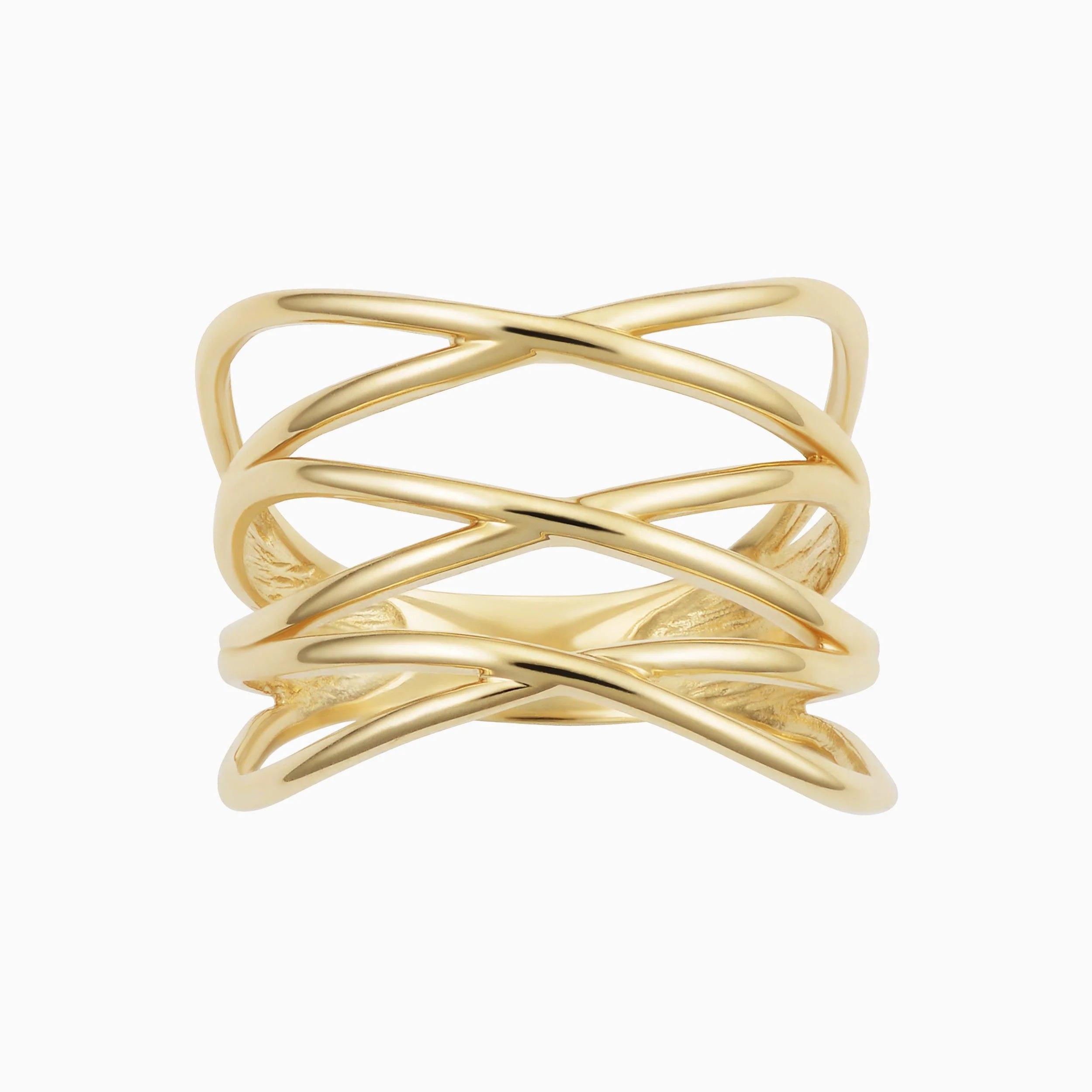 Stylish West Side Highway Statement Ring.