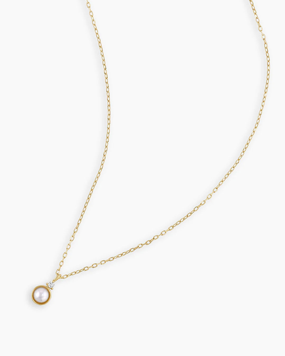 14K Gold Birthstone Necklace