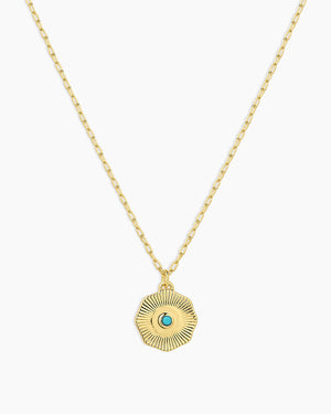 Birthstone Coin Necklace