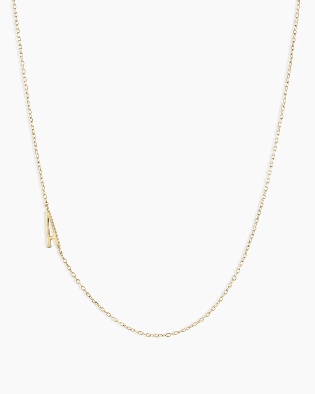 14K Gold Alphabet Necklace NikNenz™ Premium Gold & Diamonds