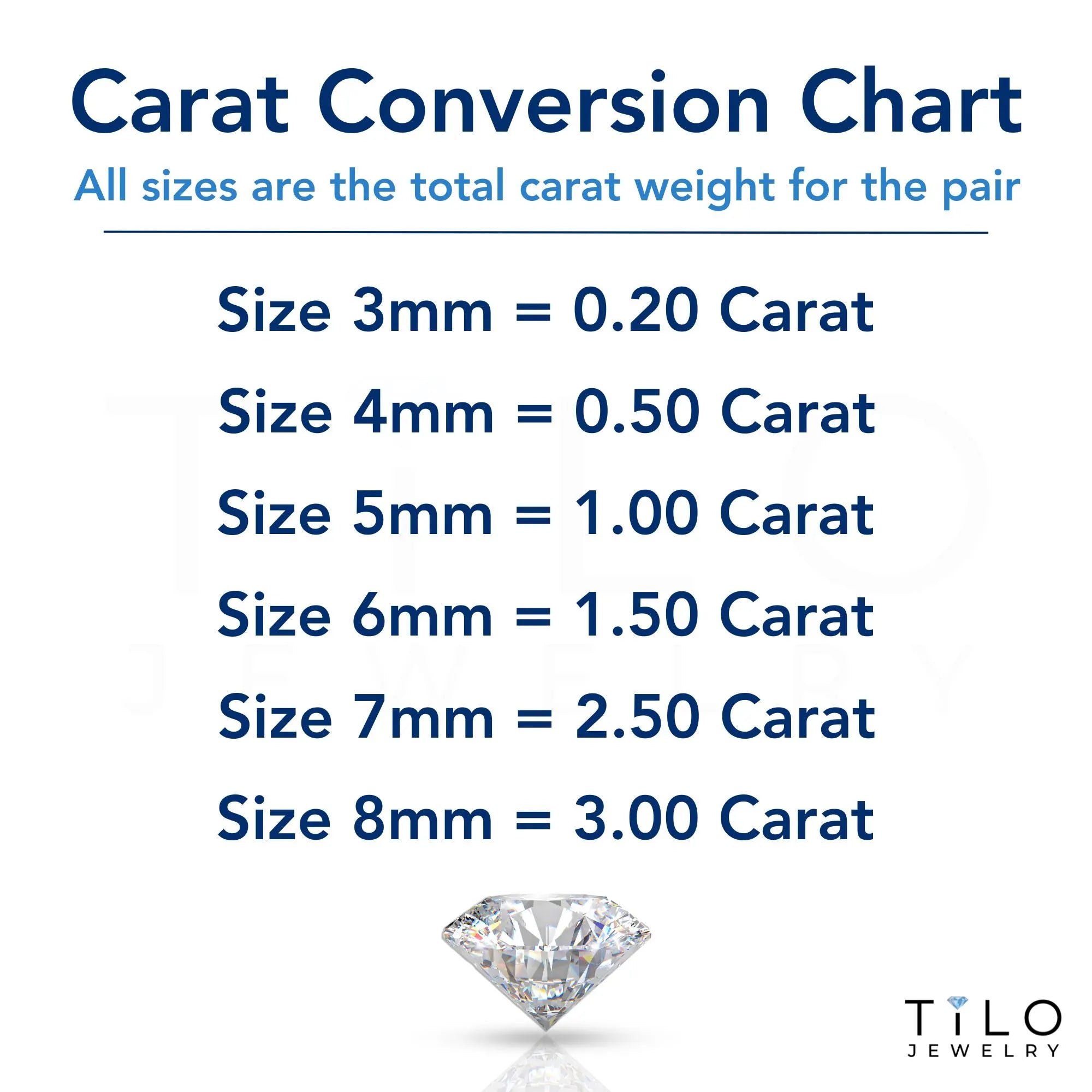 14K Yellow Gold Solitaire round Cubic Zirconia Stud Earrings in Secure Screw-Backs, Sleeper Cz Studs, Unisex, by TILO Jewelry