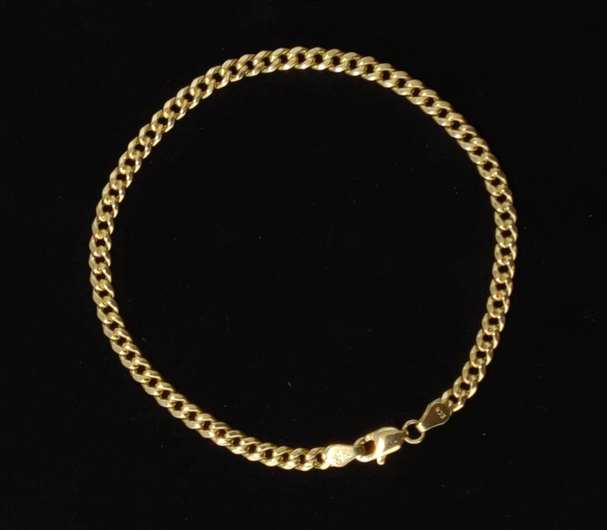 10K Real Gold Miami Cuban Link Chain Necklace and Bracelet,10K Gold Miami Cuban 2Mm - 6.8Mm, 10K Gold Chain, Real Gold Men and Women Chain