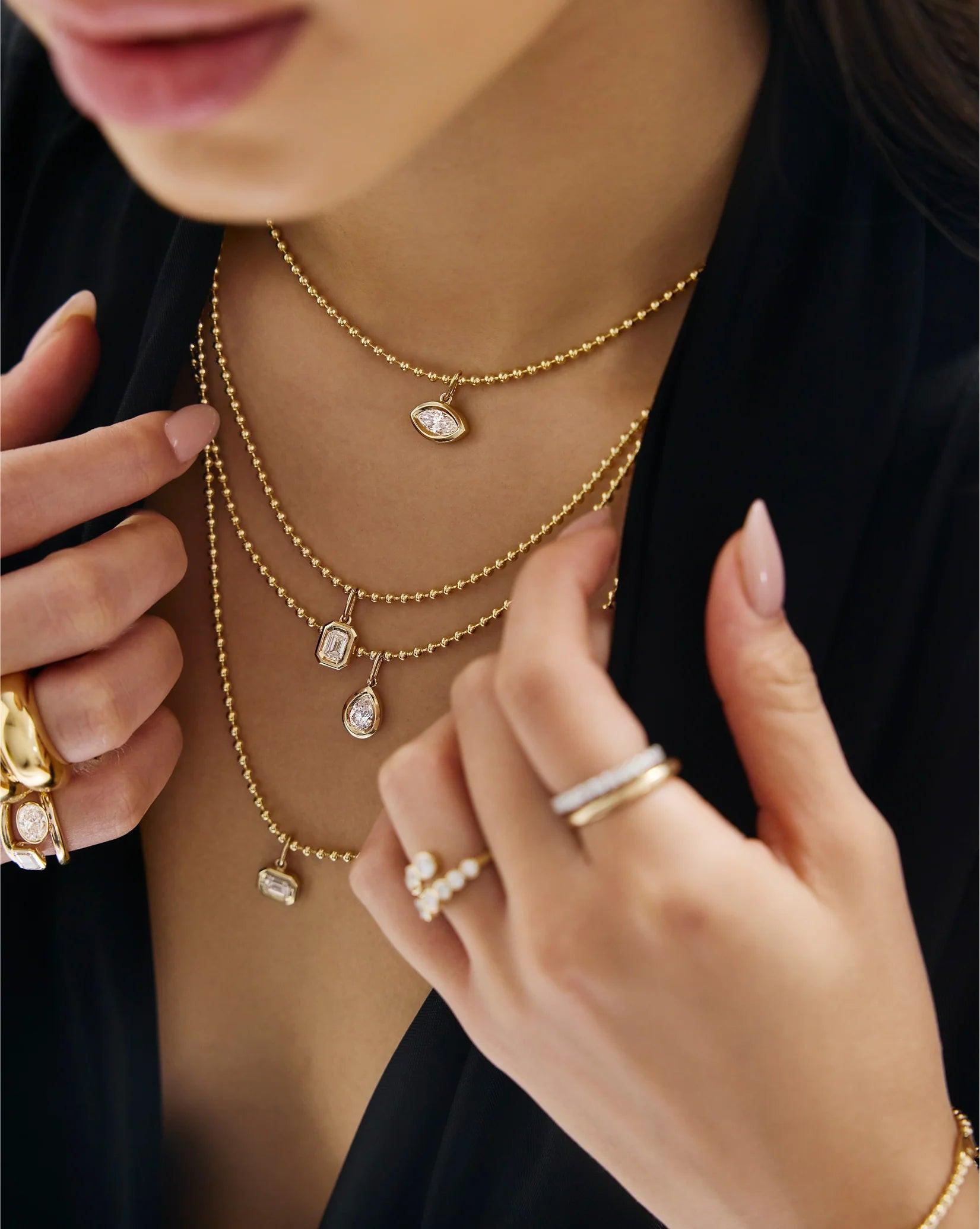 Stunning Bead Chain Necklace for Effortless Elegance.