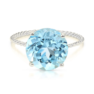 Stunning Sterling Silver Simulated Diamond Engagement Ring – The Perfect Sparkling Proposal for Love, Anniversaries & Special Moments.