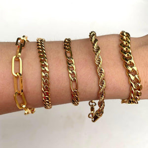 Elegant Gold Satellite Bracelet - Dainty Beaded Chain for the Perfect Minimalist Gift.