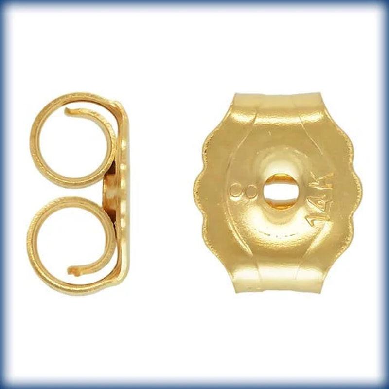 14K Gold Ball Post Stud Earrings - Timeless Elegance for Every Occasion.