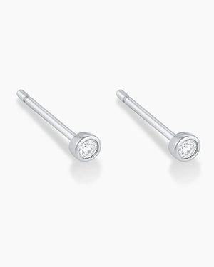 14K Classic Diamond Studs
