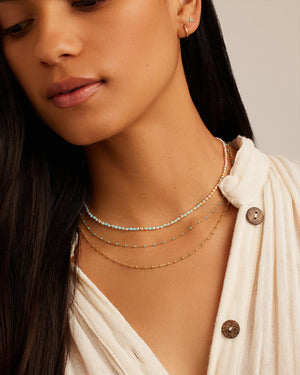 Capri Layer Necklace NikNenz™ Premium Gold & Diamonds