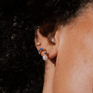 Super Star Stud Earrings 18Ct Gold Plate