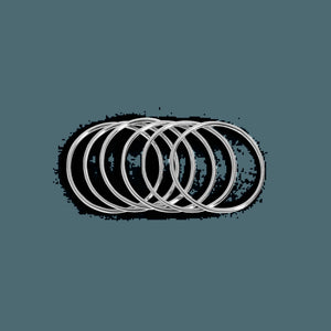 Thin Stackable Ring NikNenz™ Premium Gold & Diamonds
