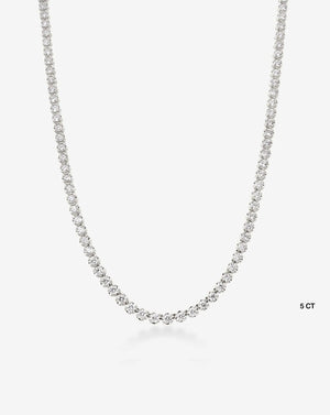 Radiant Luxe Diamond Tennis Necklace.