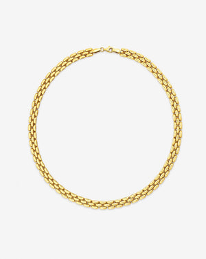 Gilded Glow Chain Necklace.