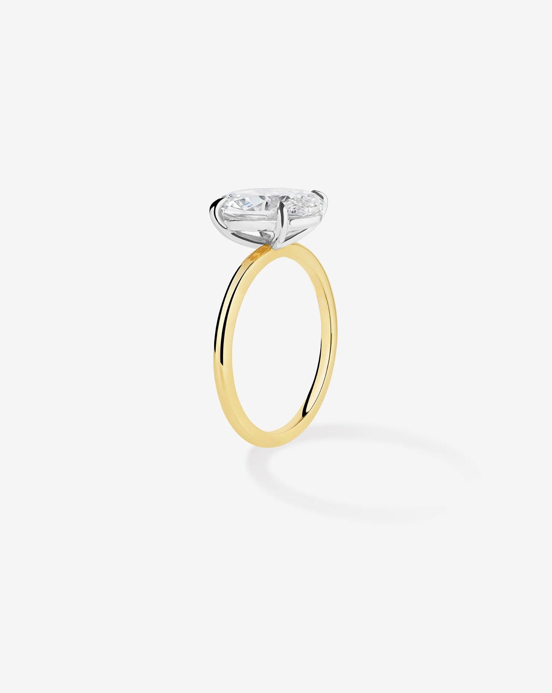 Stunning 2.25 Carat Round Lab Diamond in Whisper Thin® Setting.