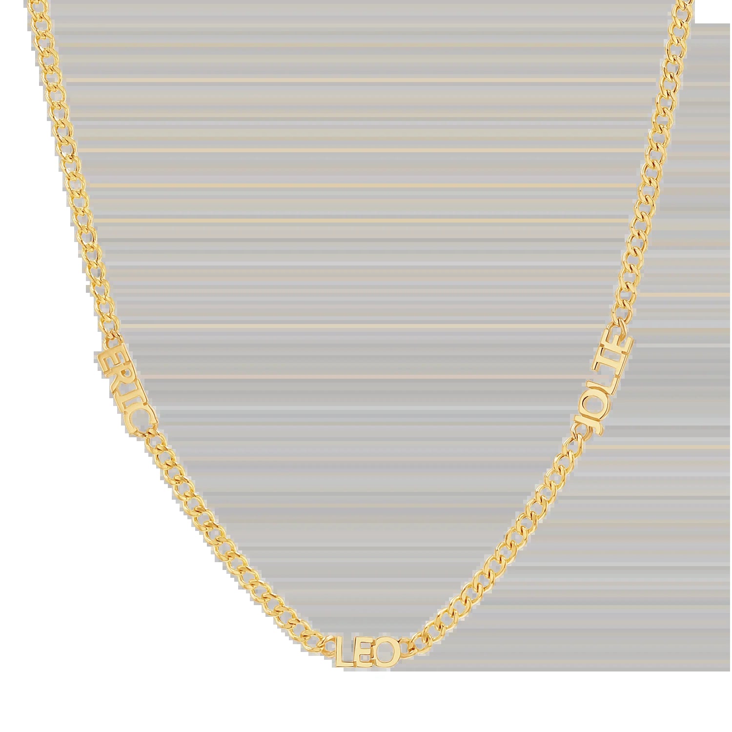 Mini Name Cuban Chain Necklace
