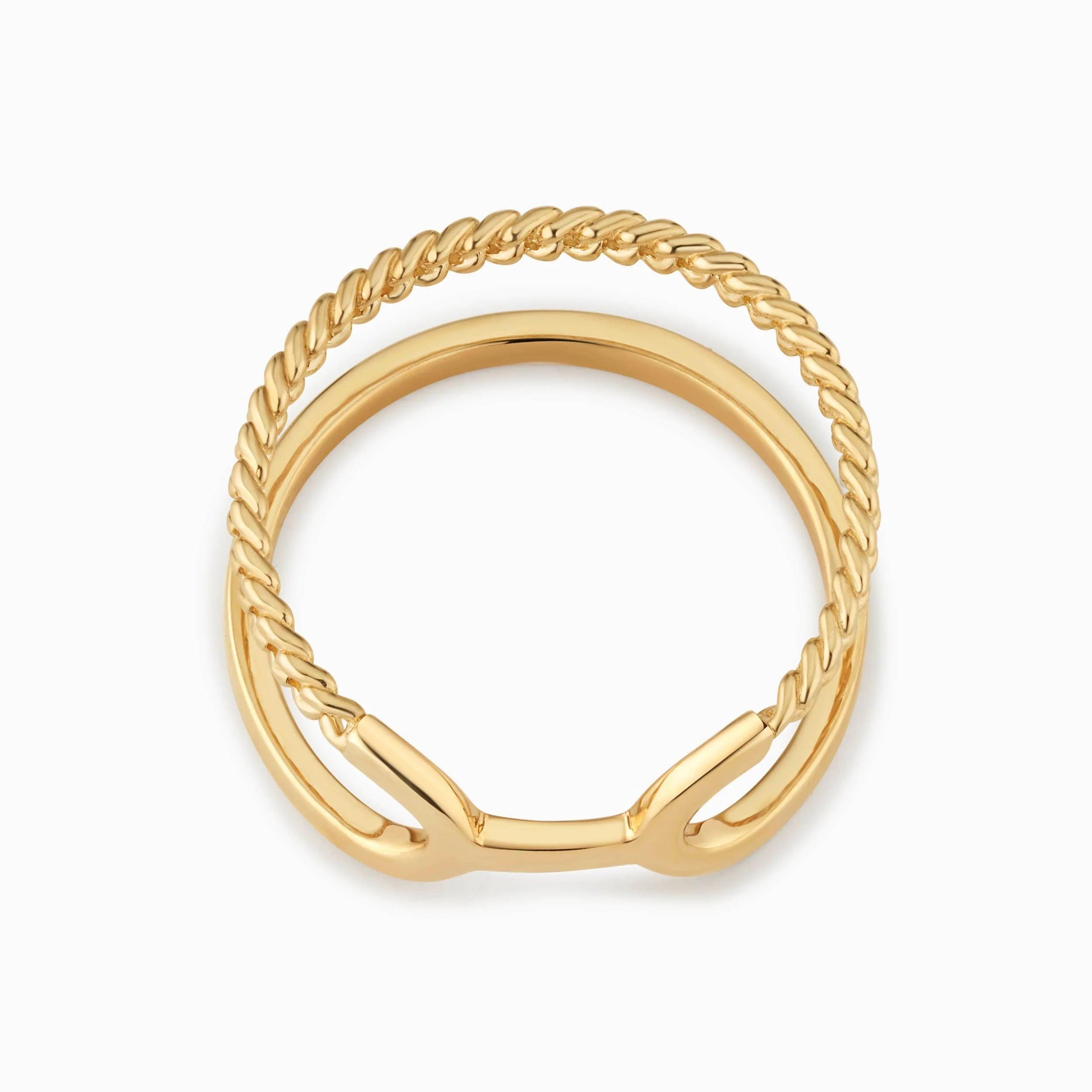 Elegant Twin Set Ring - Timeless Beauty for Every Occasion.