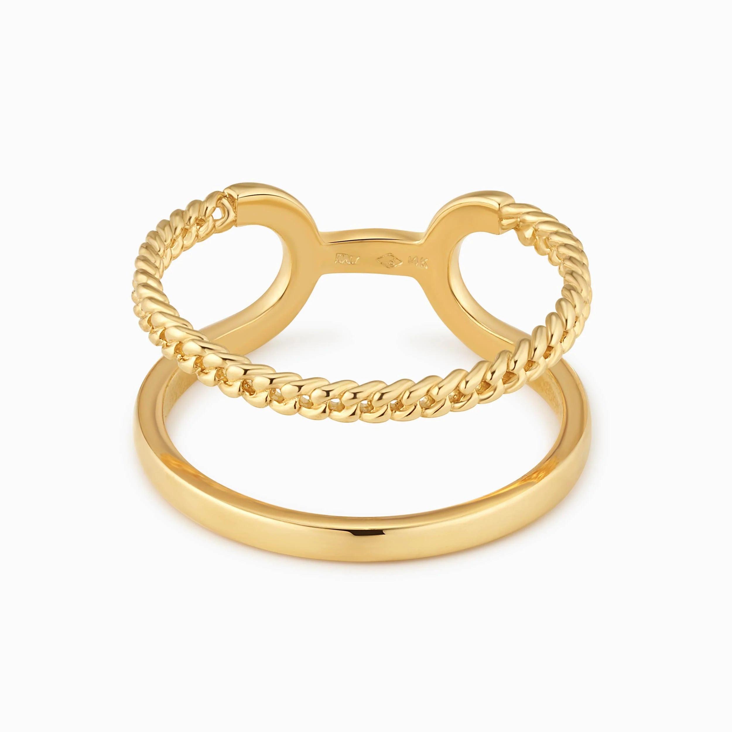 Elegant Twin Set Ring - Timeless Beauty for Every Occasion.