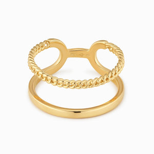 Elegant Twin Set Ring - Timeless Beauty for Every Occasion.