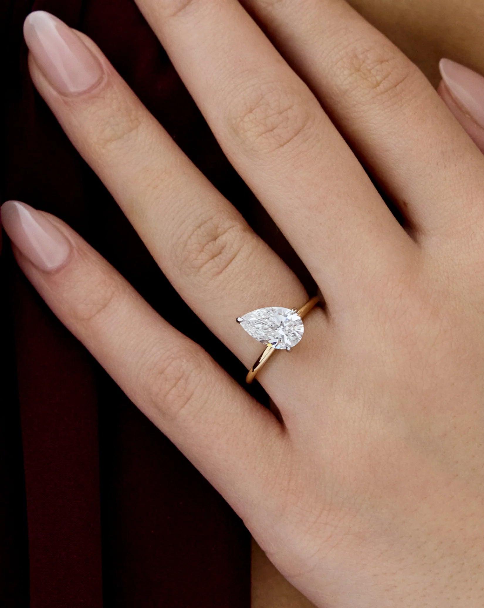 Whisper Thin® Duet: 4.74" Round & Pear Shape Perfection.