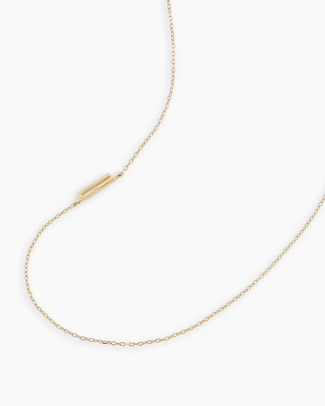 14K Gold Alphabet Necklace NikNenz™ Premium Gold & Diamonds