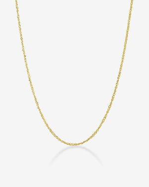 Elegant Singapore Chain Necklace - Timeless Beauty for Every Occasion.