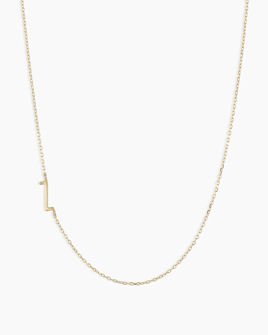 14K Gold Alphabet Necklace NikNenz™ Premium Gold & Diamonds