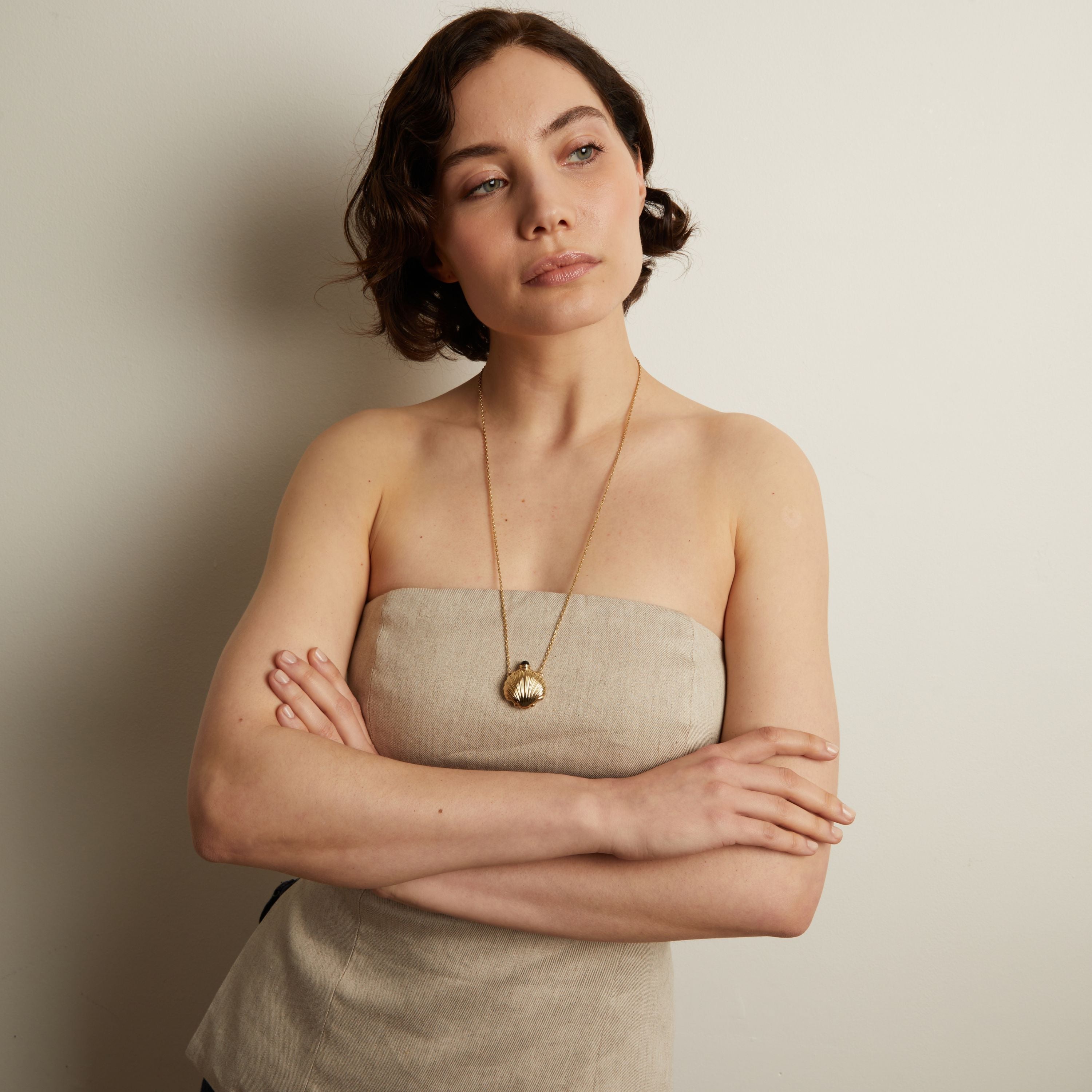 Seashell Bottle Necklace