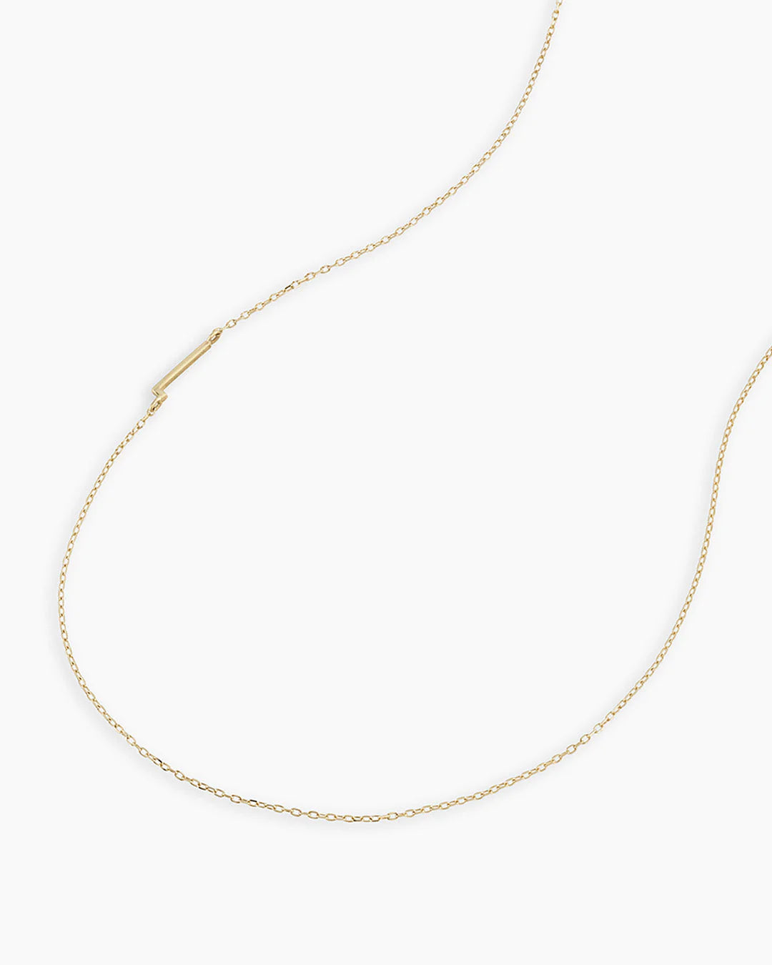14K Gold Alphabet Necklace NikNenz™ Premium Gold & Diamonds