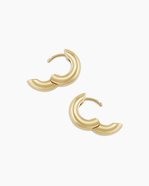 14K Gold Lou Huggies
