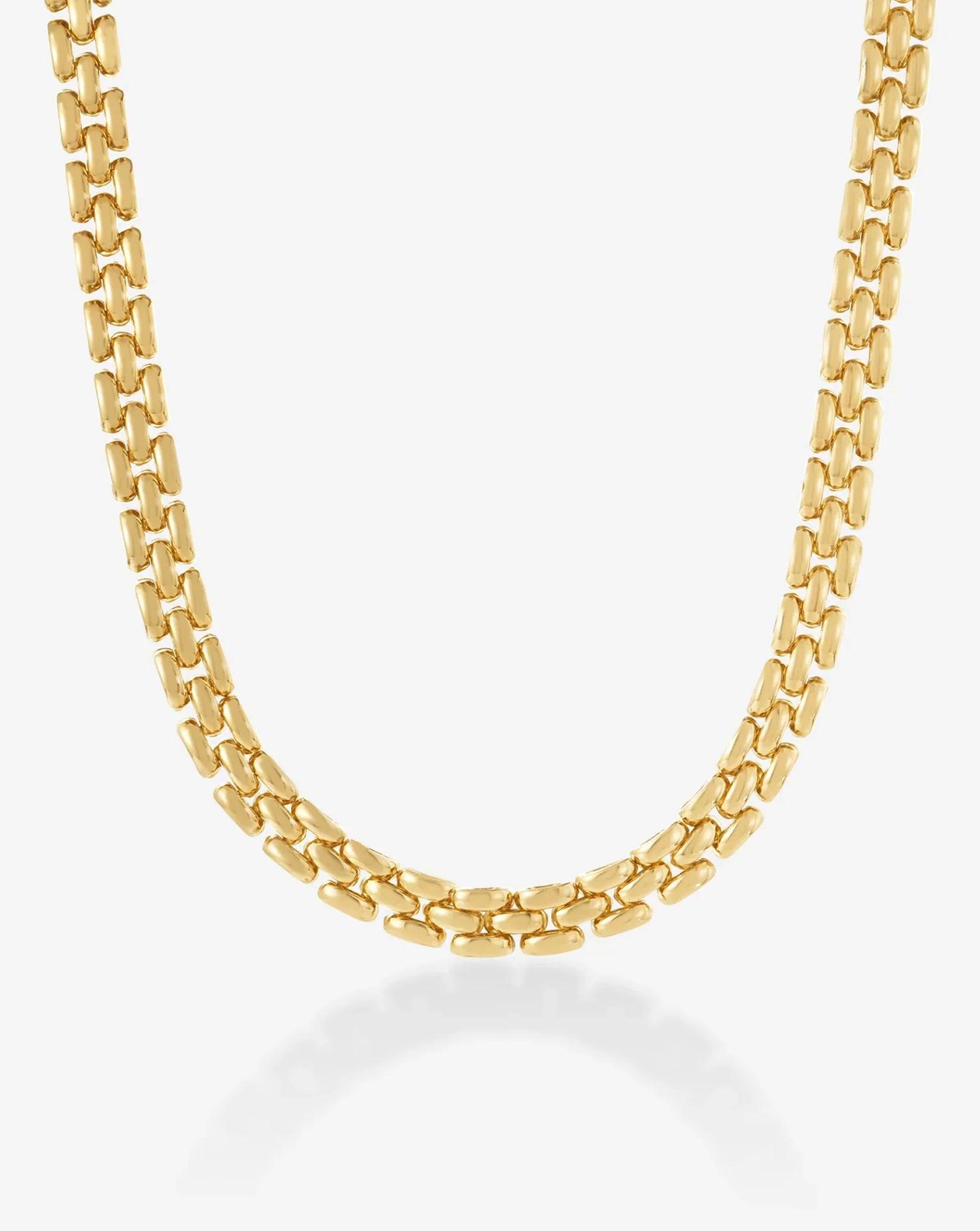 Gilded Glow Chain Necklace.