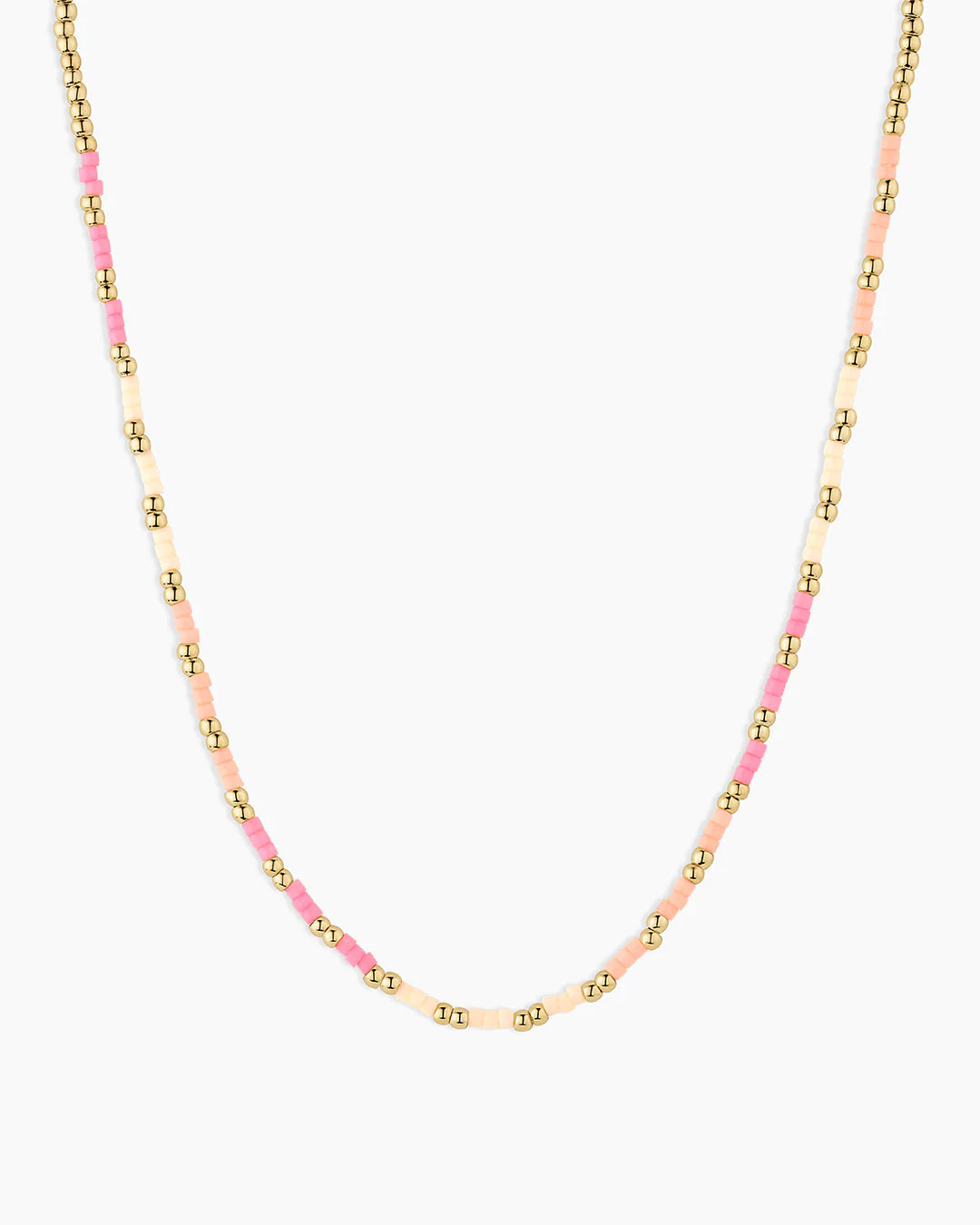 Scallop Padlock Sunset Necklace NikNenz™ Premium Gold & Diamonds