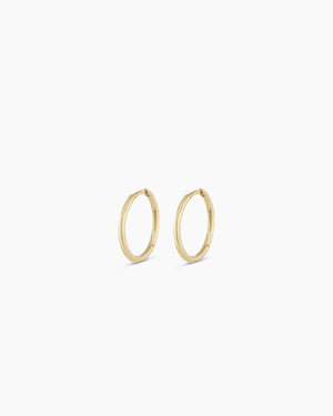 14K Gold Classic Huggies