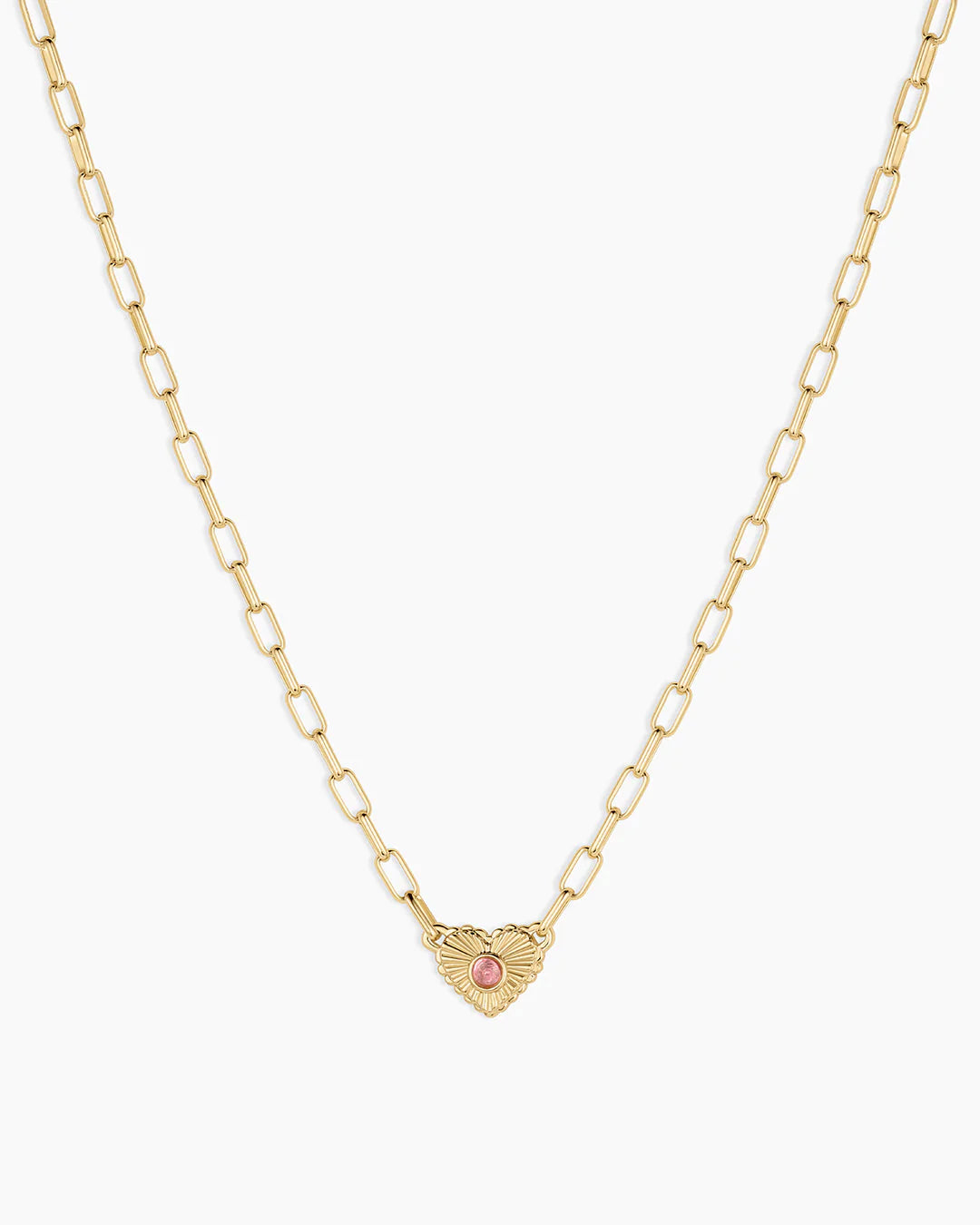 Birthstone Heart Necklace NikNenz™ Premium Gold & Diamonds
