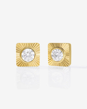 Elegantly Crafted RC X Aureum No. 2 Studs – Elevate Your Style!.
