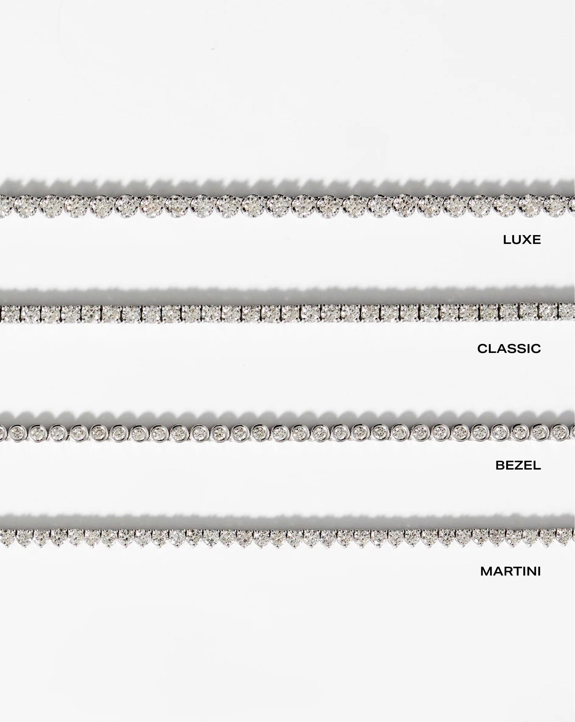 Radiant Luxe Diamond Tennis Necklace.
