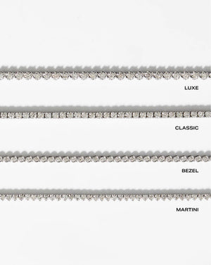 Timeless Elegance: Classic Diamond Tennis Necklace.