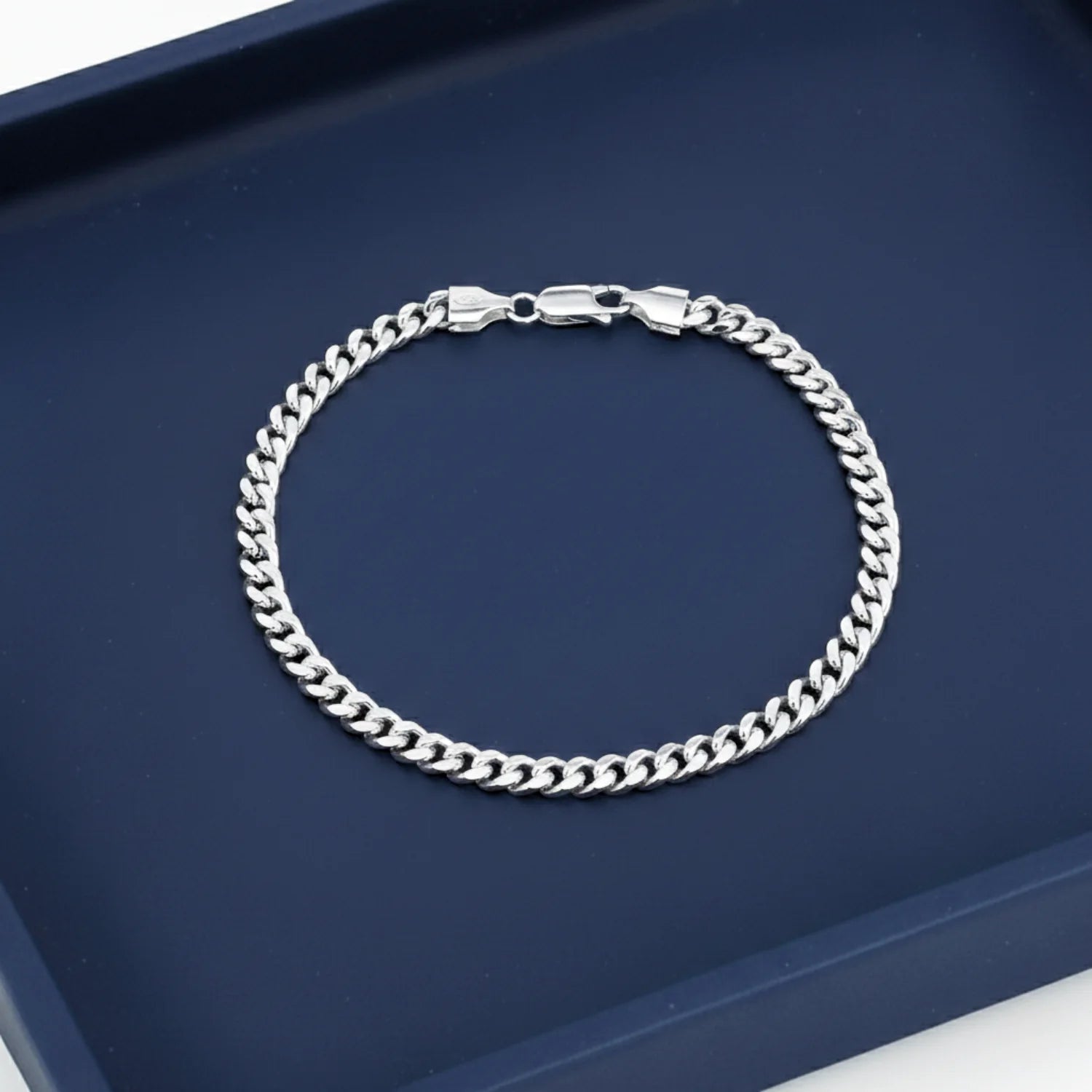 925 Sterling Silver Miami Cuban Link Bracelet