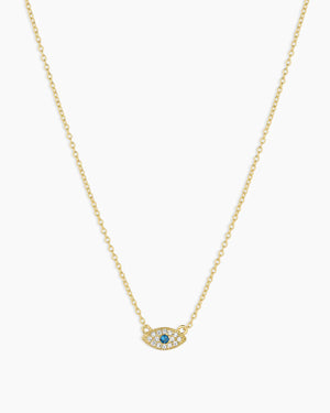 Evil Eye Necklace NikNenz™ Premium Gold & Diamonds