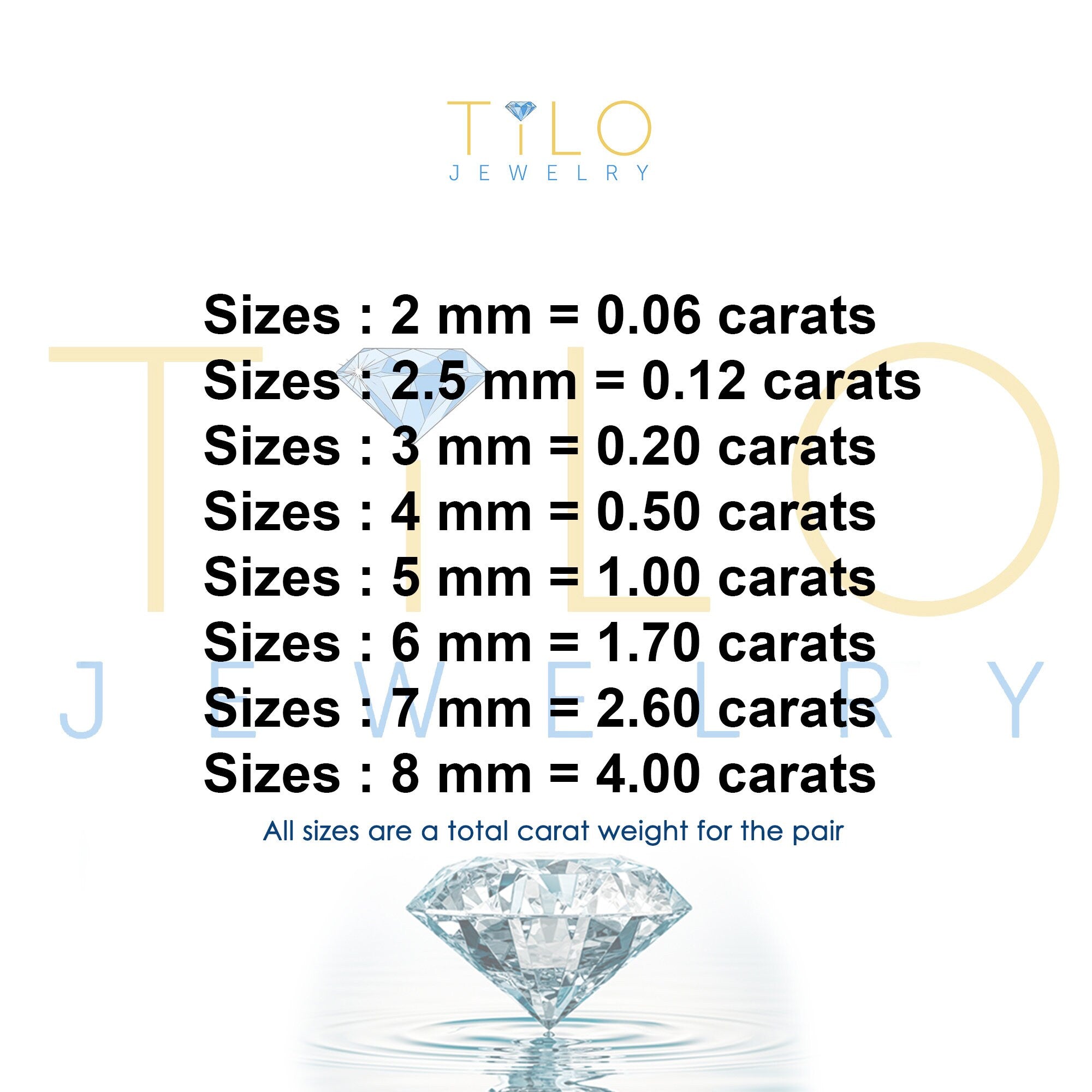 Set of 5! 925 Solid Sterling Silver Basket Set round CZ Stud Earrings, Pushback Sleeper Studs, Simulated Diamond, Unisex, by TILO Jewelry