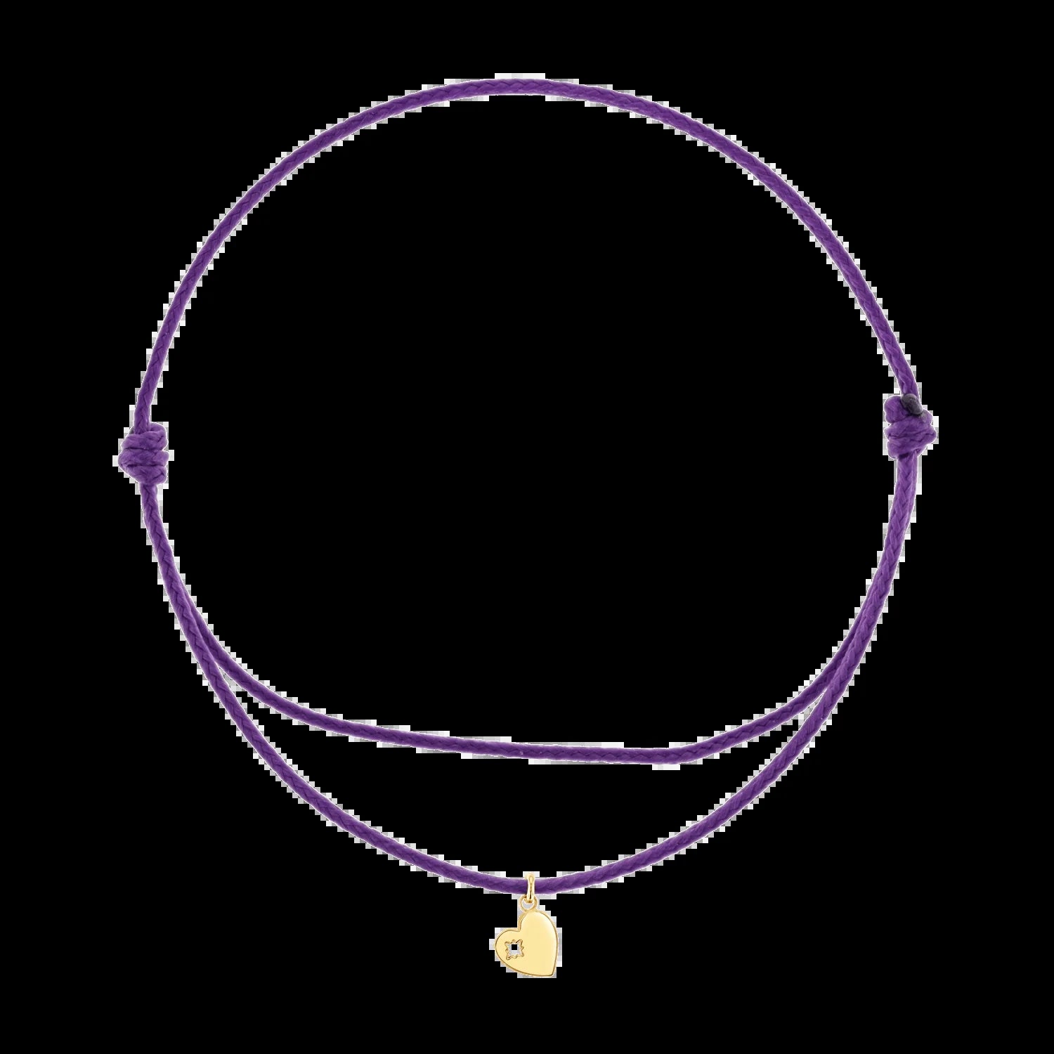 Cord Charm Bracelet