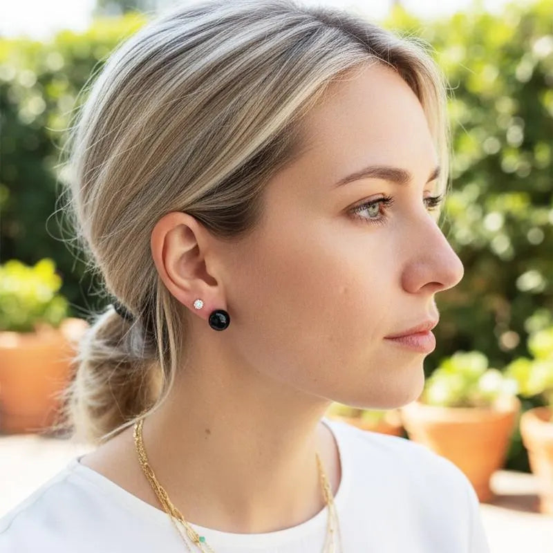 Swarovski Clip-On Earring, Pearly Clip-On Earring