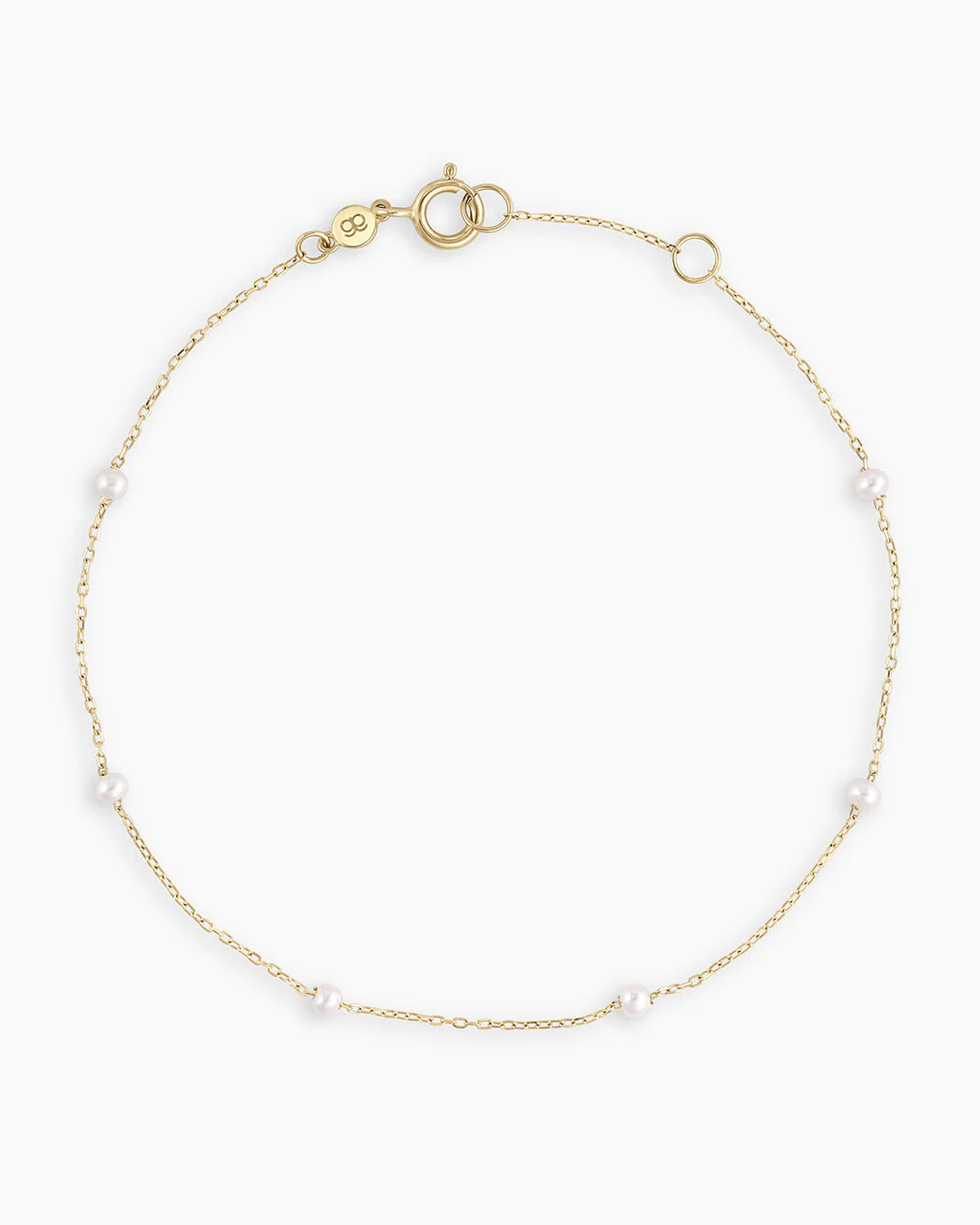 14K Gold Pearl Newport Bracelet